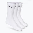 Kojinės Nike Everyday Cushioned Crew 3 poros white/black