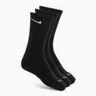 Kojinės Nike Everyday Plus Cushioned 3 poros black/white