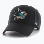 Kepuraitė su snapeliu 47 Brand NHL San Jose Sharks MVP black