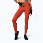 Moteriškos treniruočių kelnės STRONG ID oranžinės spalvos Z1B01261