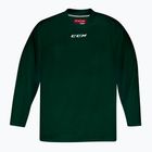 Vyriški ledo ritulio marškinėliai ilgomis rankovėmis CCM 5000 SR dark green