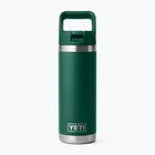 Termo gertuvė YETI Rambler C Straw 532 ml black forest green