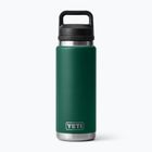 Termosas YETI Rambler Chug 760 ml black forest green
