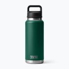 Termo gertuvė YETI Rambler Chug 1064 ml black forest green