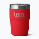 Termosas YETI Rambler Stackable 237 ml rescue red