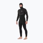 Vyriškas plaukimo kostiumas Rip Curl E-Bomb Zf Hood 5/4 mm black