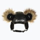 Šalmo ausinės Eisbar Teddy Ears black/camel