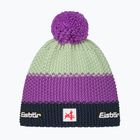 Vaikiška žieminė kepurė Eisbar Stan Pompon SA purple