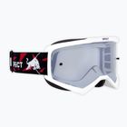 Dviračių akiniai Red Bull SPECT Evan shiny white/smoke silver mirror