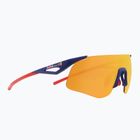 Akiniai nuo saulės Red Bull SPECT Mark blue/brown with red orange mirror
