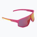 Akiniai nuo saulės Red Bull SPECT Dash neon pink/smoke with pink-yellow mirror