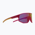 Akiniai nuo saulės Red Bull SPECT Dash neon pink/smoke with pink-yellow mirror