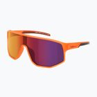 Akiniai nuo saulės Red Bull SPECT Dash matt clear neon-orange/smoke with red-purple mirr