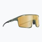 Akiniai nuo saulės Red Bull SPECT Rumble matt olive/ brown with gold mirror