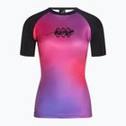 Moteriški maudymosi marškinėliai ION Lycra Lizz juoda ir violetinė 48233-4271