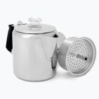 Turistinis kavos virimo aparatas GSI Outdoors Glacier Stainless 6 Cup Perc W/Silicone Handle polished