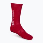 Vyriškos Tapedesign neslystančios futbolo kojinės raudonos TAPEDESIGN RED