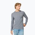 Vyriški ilgomis rankovėmis marškinėliai super.natural Apres Ski cashmere grey melange/various