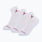 Vaikiškos kojinės Nike Air Jordan Jumpman Quarter 3 pairs white