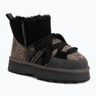 Moteriški sniego batai EMU Australia Blurred Micro Patchwork Leo charcoal