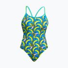 Funkita Diamond Back One Piece Moteriškas maudymosi kostiumėlis Blue FS11L7154116