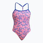 Funkita Twisted One Piece moteriškas maudymosi kostiumėlis twinkle toes