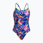 Moteriškas vientisas plaukimo kostiumėlis Funkita Diamond Back One Piece be square