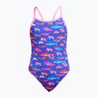 Vaikiškas plaukimo vientisas kostiumas Funkita Single Strap One Piece doggie paddle