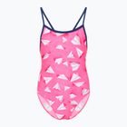 Vaikiškas vientisas plaukimo kostiumas Funkita Single Strap One Piece paper pink