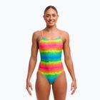 Moteriškas vientisas plaukimo kostiumas Funkita Diamond Back One Piece melting mayhem
