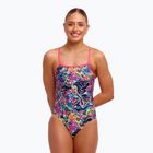 Moteriškas vientisas maudymosi kostiumėlis Funkita Single Strap One Piece lolly leopard