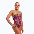 Moteriškas vientisas maudymosi kostiumėlis Funkita Single Strap One Piece swan city