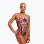 Moteriškas vientisas maudymosi kostiumėlis Funkita Tie Me Tight One Piece tipsy tiger