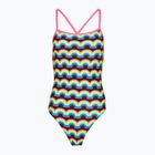 Moteriškas vientisas maudymosi kostiumėlis Funkita Strapped In One piece rainbowie