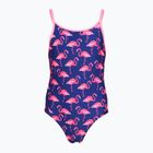 Vaikiškas vientisas maudymosi kostiumėlis Funkita Diamond Back One Piece flocked up