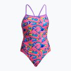 Moteriškas vientisas maudymosi kostiumėlis Funkita Single Strap One Piece sweet surfers
