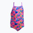 Vaikiškas vientisas maudymosi kostiumėlis Funkita Printed One Piece sweet surfers