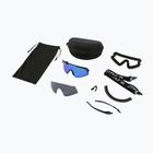 Rinkinys Jetpilot Shield Sunnie/Google Kit smoke/blue mirror