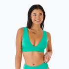 Rip Curl Premium Surf Deep V 60 žalia maudymosi kostiumėlio viršutinė dalis GSIFN9