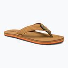 Vyriškos šlepetės per pirštą Rip Curl Revival Leather Open Toe tan