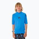 Vaikiški plaukimo marškinėliai Rip Curl Lycra Brand Wave UPF blue gum