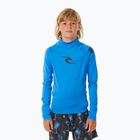 Vaikiški plaukimo marškinėliai ilgomis rankovėmis Rip Curl Lycra Brand Wave UPF blue gum