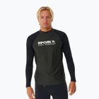 Vyriška maudymosi striukė su ilgomis rankovėmis Rip Curl Shock UPF black marle