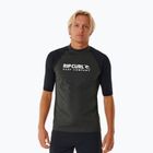 Vyriški plaukimo marškinėliai Rip Curl Shock UPF black marle