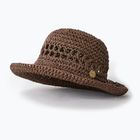 Moteriška skrybėlė Rip Curl Essentials Crochet Bucket brown