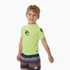 Vaikiški plaukimo marškinėliai Rip Curl Brand Wave UPF lime