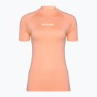 Moteriški maudymosi marškinėliai Rip Curl Classic Surf Upf Rashguard SS bright peach