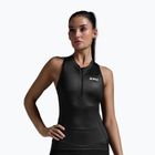 Moteriškas dviračių tank topas 2XU Core Tri Tank black/white