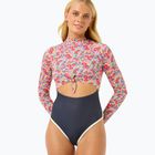 Moteriškas vientisas maudymosi kostiumėlis Rip Curl Las Flores Surf Suit multicolor