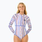 Moteriškas vientisas maudymosi kostiumėlis Rip Curl San Carlos UPF Surfsuit multicolor